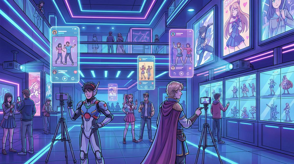 17c一起草二次元cosplay短视频